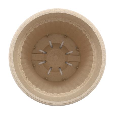 กระถางชีวภาพย่อยสลาย SPRING LOUIS 13 ซม. สีน้ำตาลอ่อน_1