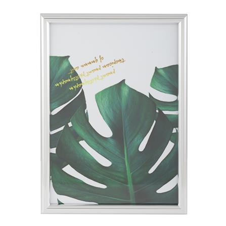 กรอบรูป PTS MONSTERA 8.2X11.7 นิ้ว สีเงิน_0