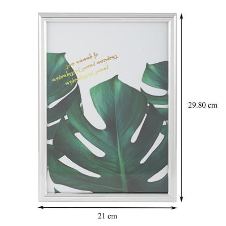 กรอบรูป PTS MONSTERA 8.2X11.7 นิ้ว สีเงิน_4