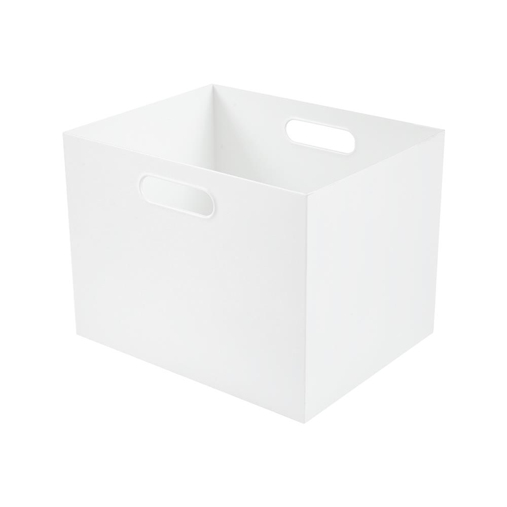 กล่องเก็บของ ทรงสูง STACKO BALLI 32.9x25.2x24.2 ซม. สีขาว