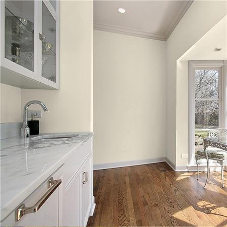 สีน้ำทาภายใน TOA SUPERSHIELD DURACLEAN A PLUS #8516 สี COTTAGE WHITE ด้าน 2.5 แกลลอน_2