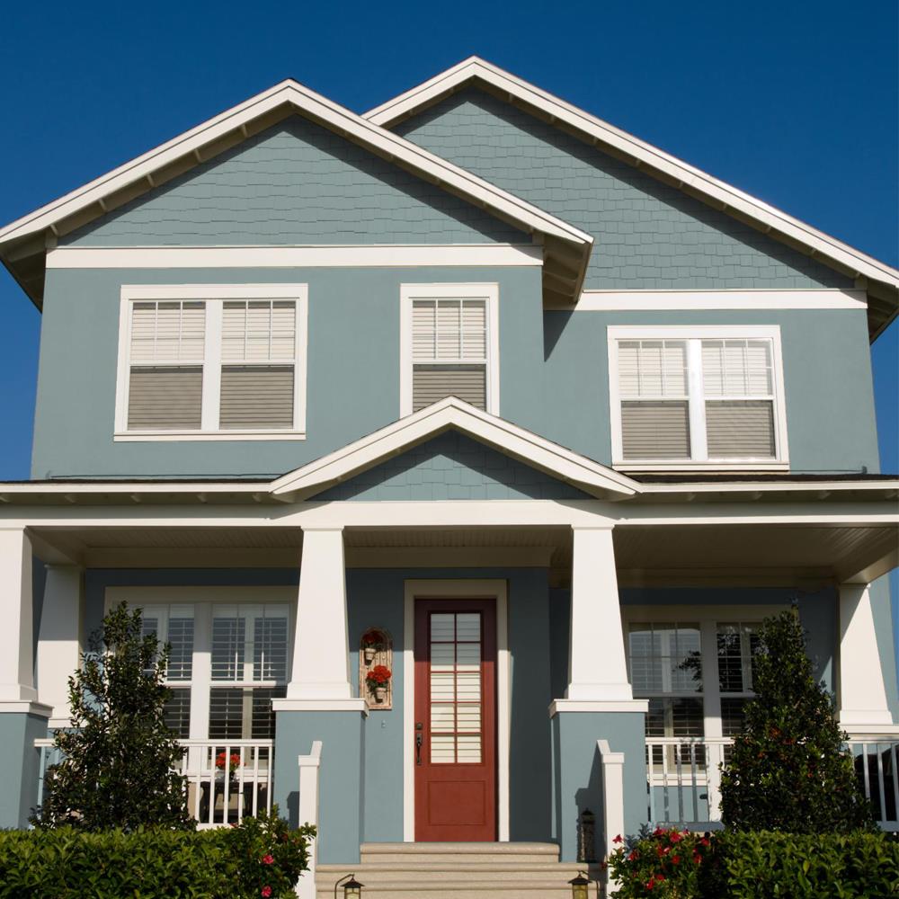 สีน้ำทาภายนอก TOA 4 SEASONS ADVANCE 8344 สี MYSTIC LAKE ด้าน 2.5 แกลลอน