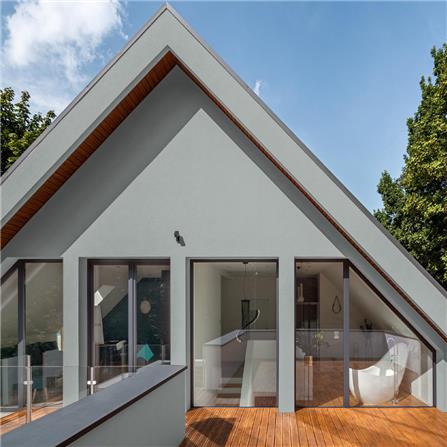 สีน้ำทาภายนอก TOA 4 SEASONS ADVANCE #8314 สี WINTRY GREY กึ่งเงา 2.5 แกลลอน_3