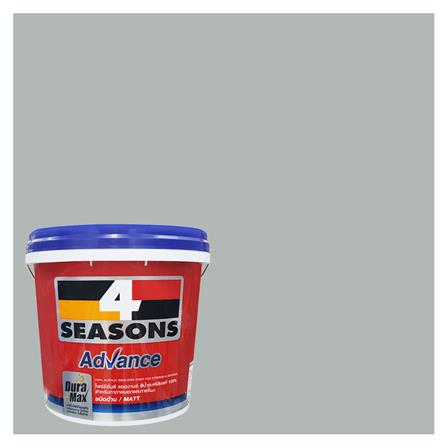 สีน้ำทาภายนอก TOA 4 SEASONS ADVANCE #8314 สี WINTRY GREY  ด้าน 2.5 แกลลอน