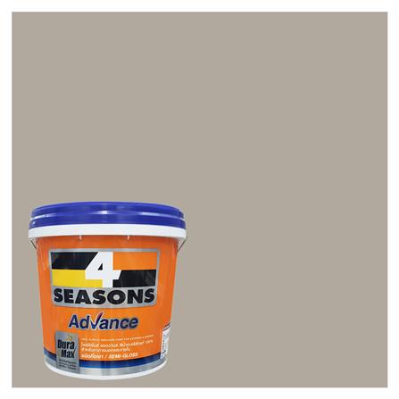 สีน้ำทาภายนอก TOA 4 SEASONS ADVANCE #8441 สี ZANZIBAR กึ่งเงา 2.5 แกลลอน_0