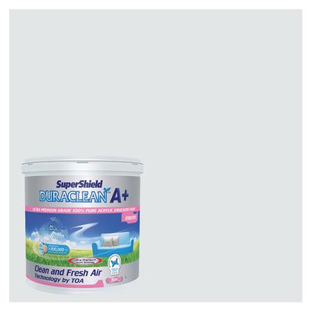 สีน้ำทาภายใน TOA SUPERSHIELD DURACLEAN A PLUS #8276 สี SNIPPET OF BLUE ด้าน 2.5 แกลลอน_0