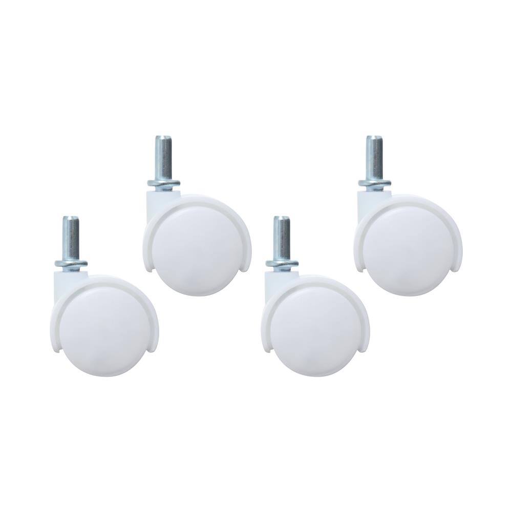 ล้อกล่องเก็บของ 4 ล้อ BALLI 12x6x9 ซม. สีขาว