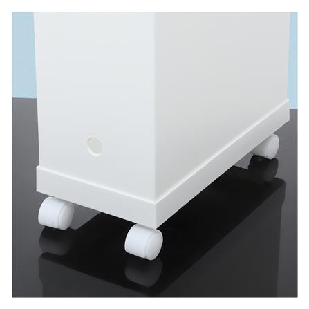 ล้อกล่องเก็บของ 4 ล้อ BALLI 12x6x9 ซม. สีขาว_3