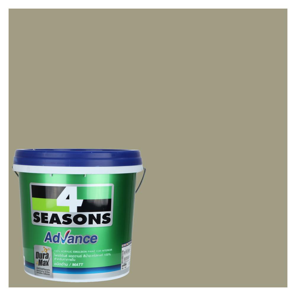 สีน้ำทาภายใน TOA 4 SEASONS ADVANCE #8480 สี HEAD FOR THE BEACH ด้าน 2.5 แกลลอน