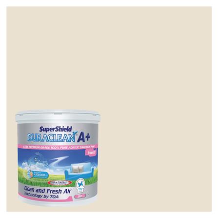 สีน้ำทาภายใน TOA SUPERSHIELD DURACLEAN A PLUS #8499 สี MEADOW DAY ด้าน 2.5 แกลลอน_0