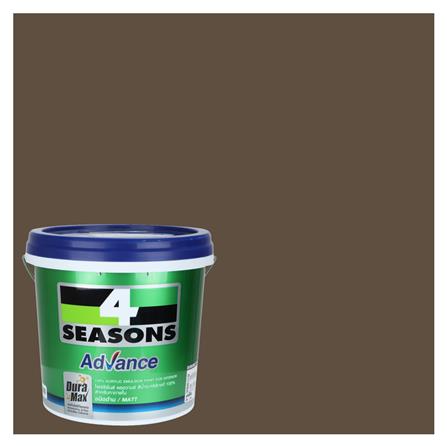 สีน้ำทาภายใน TOA 4 SEASONS ADVANCE #8757 สี COFFEE CONNOISSEUR ด้าน 2.5 แกลลอน