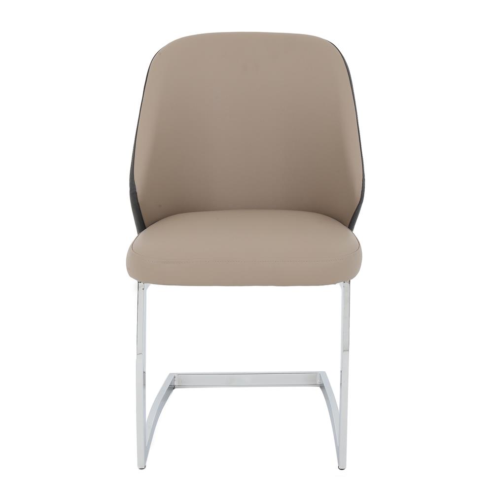 เก้าอี้ห้องอาหาร FURDINI REST สีแทน/เทาเข้ม