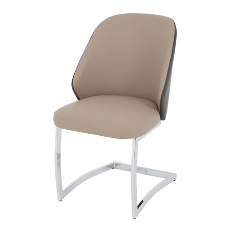 เก้าอี้ห้องอาหาร FURDINI REST สีแทน/เทาเข้ม_0