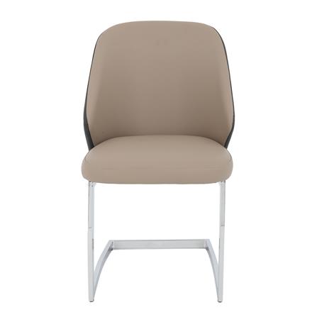 เก้าอี้ห้องอาหาร FURDINI REST สีแทน/เทาเข้ม_1