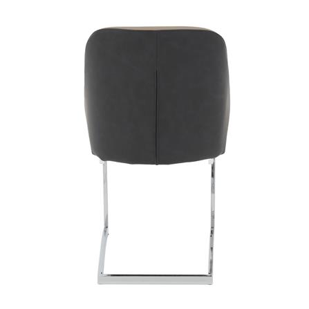 เก้าอี้ห้องอาหาร FURDINI REST สีแทน/เทาเข้ม_3