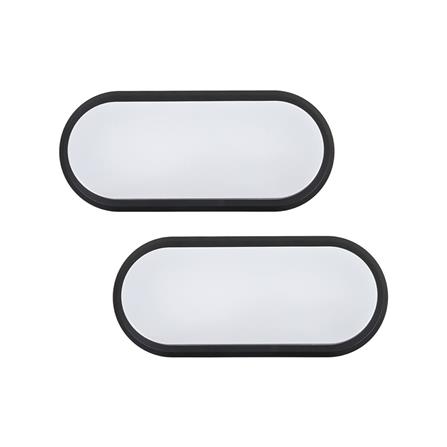 ไฟผนังภายนอก LED CARINI BO-G4126P 15 วัตต์ DAYLIGHT สีดำ (แพ็ก 2 ชิ้น)