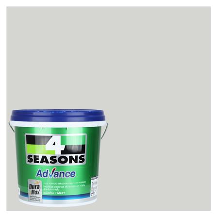 สีน้ำทาภายใน TOA 4 SEASONS ADVANCE #8308 สี WHISPERING SMOKE ด้าน 2.5 แกลลอน_0