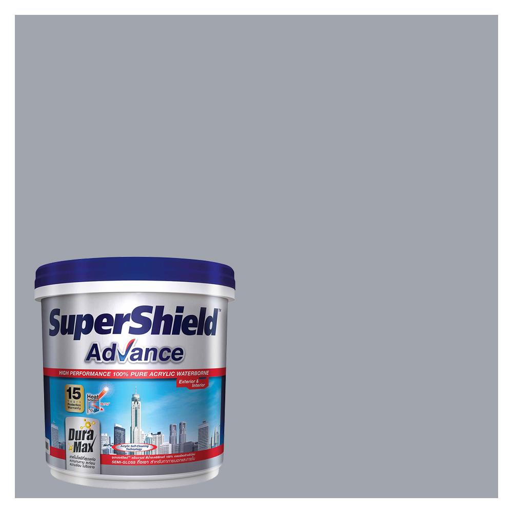 สีน้ำทาภายนอก TOA SUPERSHIELD ADVANCE 8249 สี BETHEL GREY กึ่งเงา 9 ลิตร