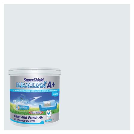 สีน้ำทาภายใน TOA SUPERSHIELD DURACLEAN A PLUS #7300 สี JET STREAM กึ่งเงา 2.5 แกลลอน_0