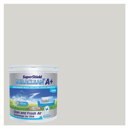 สีน้ำทาภายใน TOA SUPERSHIELD DURACLEAN A PLUS #8299 สี ICE AGE กึ่งเงา 2.5 แกลลอน