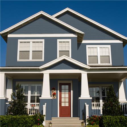 สีน้ำทาภายนอก TOA 4 SEASONS ADVANCE 8262 สี BLUE LAKE ด้าน 2.5 แกลลอน_3