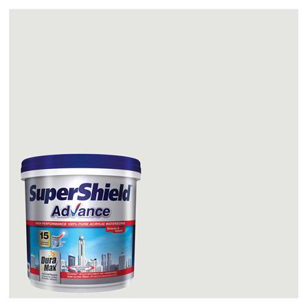 สีน้ำทาภายนอก TOA SUPERSHIELD ADVANCE 8292 สี QUICK GREY กึ่งเงา 9 ลิตร_0