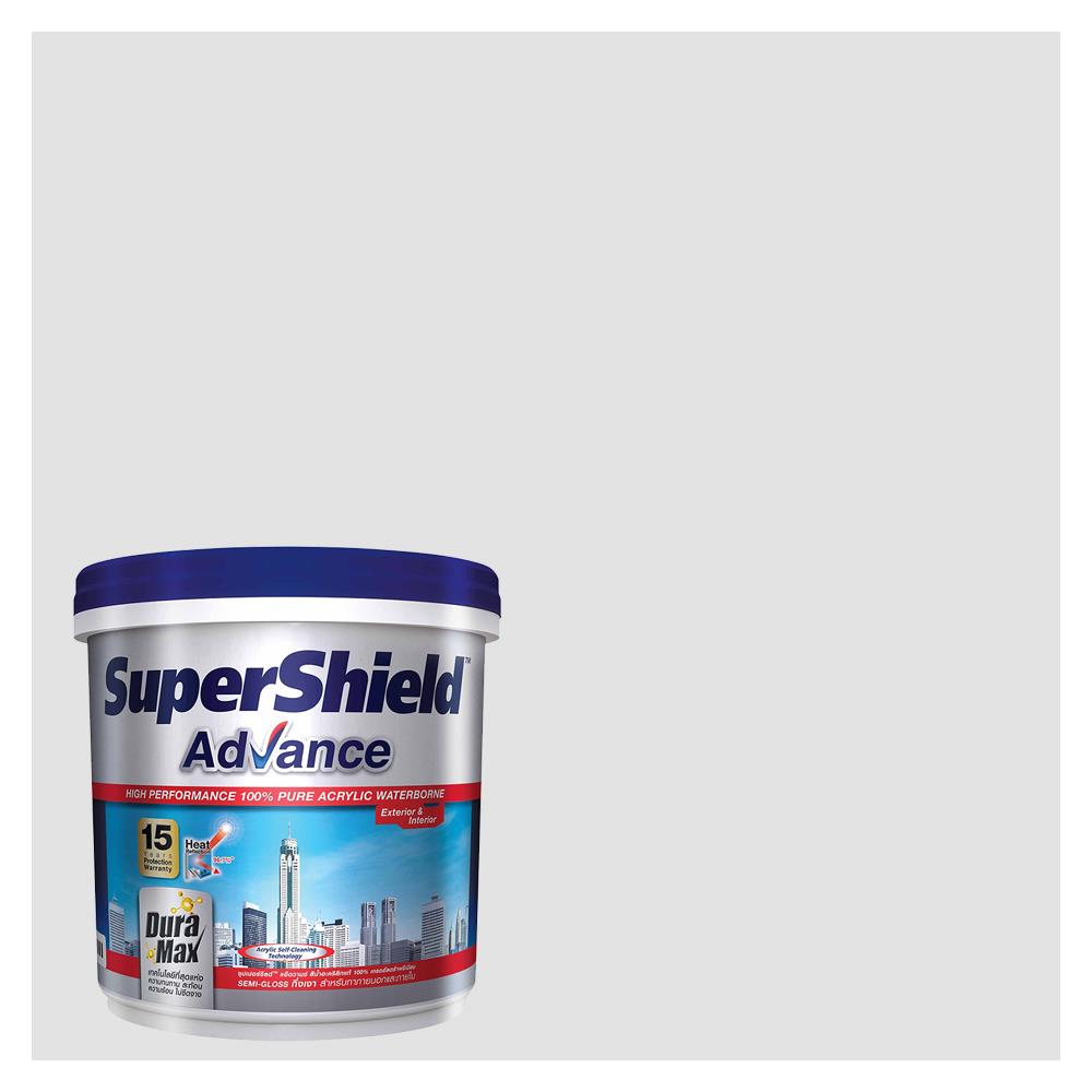 สีน้ำทาภายนอก TOA SUPERSHIELD ADVANCE 8259 สี HEIRLOOM GREY กึ่งเงา 9 ลิตร