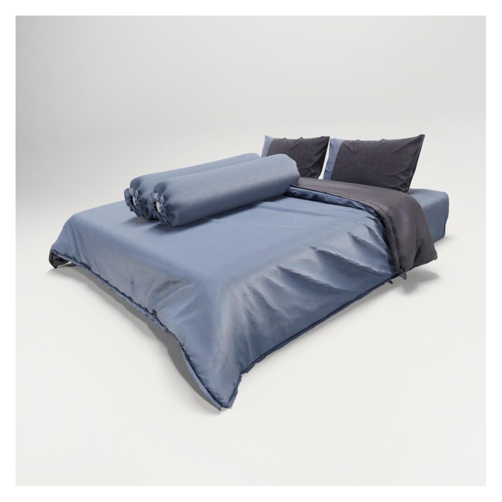 ชุดผ้าปูที่นอน 5 ฟุต (ชุด 6 ชิ้น) PREMIER SATIN ROYAL TOUCH SPC054