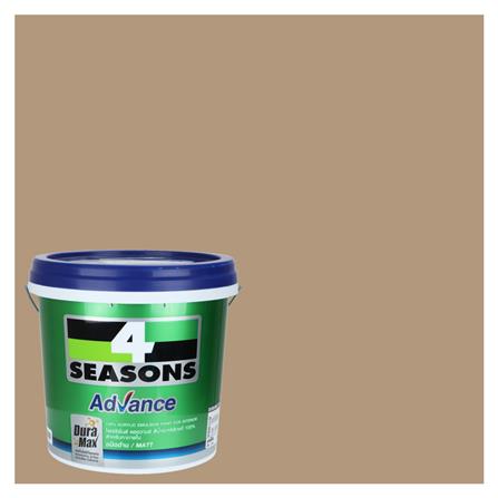 สีน้ำทาภายใน TOA 4 SEASONS ADVANCE #8544 สี UNDER COVER ด้าน 2.5 แกลลอน