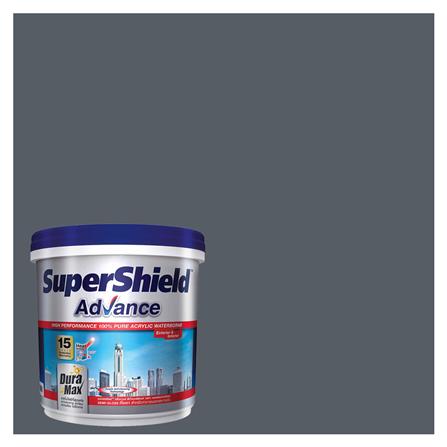 สีน้ำทาภายนอก ชนิดกึ่งเงา TOA SUPERSHIELD ADVANCE 8254 สี SMOKY HEARTH 9 ลิตร_0