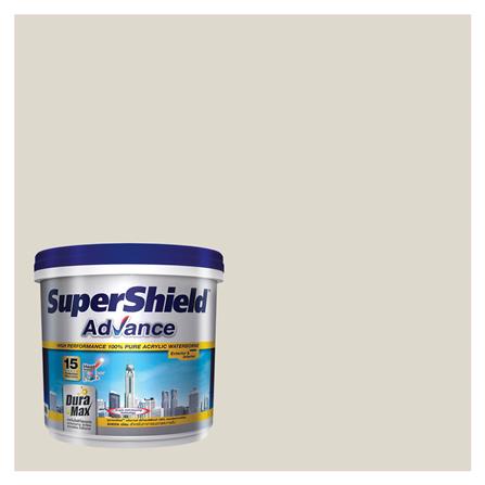 สีน้ำทาภายนอก TOA SUPERSHIELD ADVANCE 844 สี GREY PLUME เนียน 9 ลิตร_0