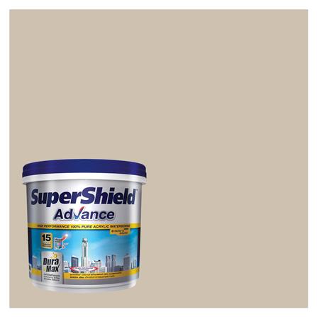 สีน้ำทาภายนอก TOA SUPERSHIELD ADVANCE #8458 สี SAIL CLOTH เนียน 9 ลิตร