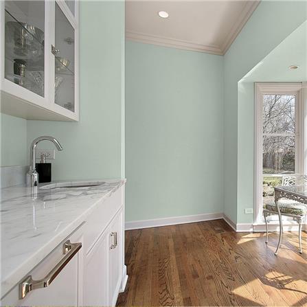 สีน้ำทาภายใน TOA SUPERSHIELD DURACLEAN A PLUS #8370 สี RAIN MIST ด้าน 2.5 แกลลอน_2