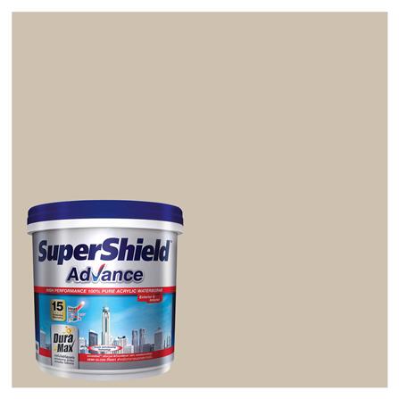 สีน้ำทาภายนอก TOA SUPERSHIELD ADVANCE 8458 สี SAIL CLOTH กึ่งเงา 9 ลิตร