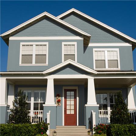 สีน้ำทาภายนอก TOA 4 SEASONS ADVANCE 8337 สี WATERBY GREY ด้าน 2.5 แกลลอน_3