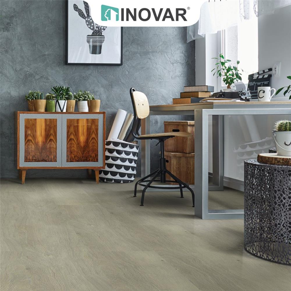 พื้น SPC INOVAR FLOOR LHX6123 4 มม. 2.20 ตร.ม. สี STOCKHOLM (แพ็ก 12)