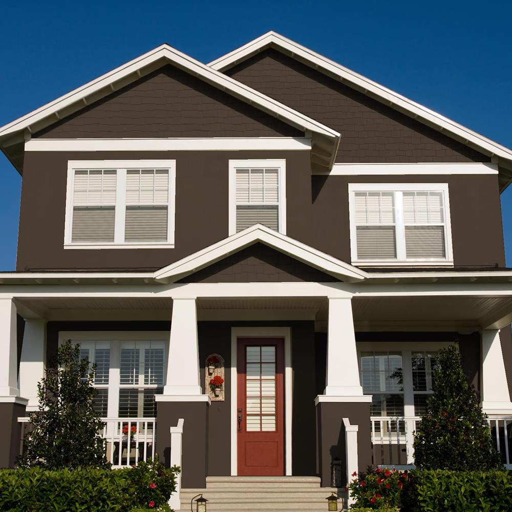 สีน้ำทาภายนอก TOA 4 SEASONS ADVANCE 8757 สี COFFEE CONNOISSEUR ด้าน 2.5 แกลลอน