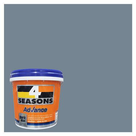 สีน้ำทาภายนอก TOA 4 SEASONS ADVANCE 8264 สี MIRADOR กึ่งเงา 2.5 แกลลอน_0