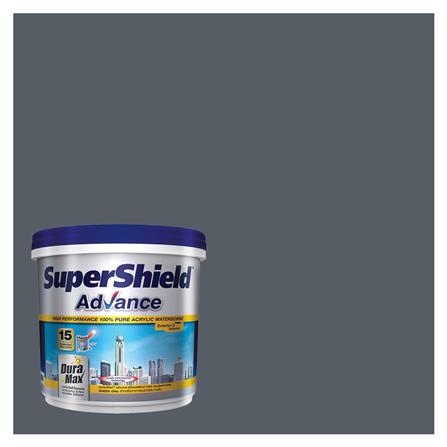 สีน้ำทาภายนอก TOA SUPERSHIELD ADVANCE 8254 สี SMOKY HEARTH เนียน 9 ลิตร_0