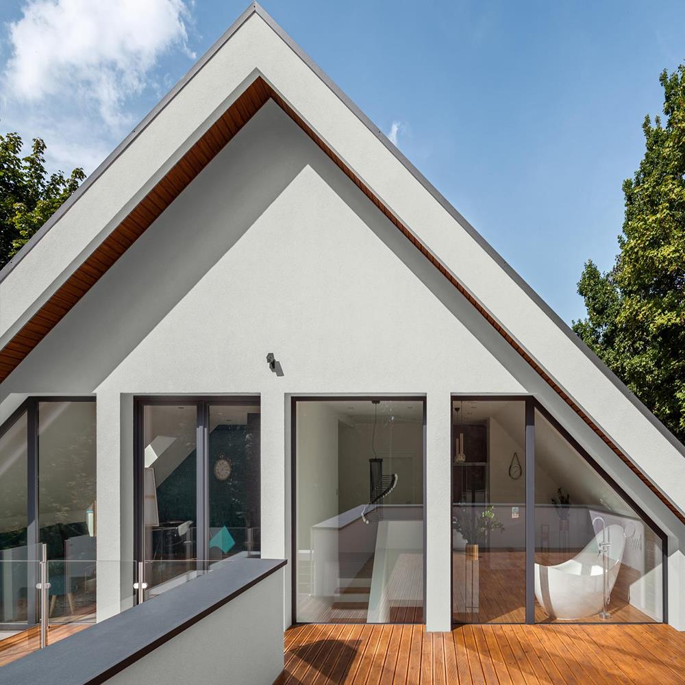 สีน้ำทาภายนอก TOA 4 SEASONS ADVANCE 8308 สี WHISPERING SMOKE กึ่งเงา 2.5 แกลลอน