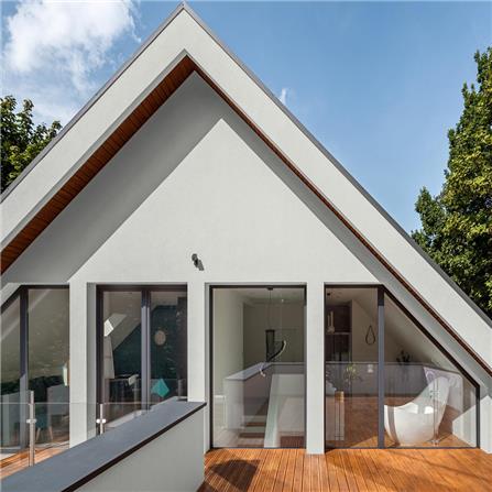 สีน้ำทาภายนอก TOA 4 SEASONS ADVANCE 8308 สี WHISPERING SMOKE กึ่งเงา 2.5 แกลลอน_3