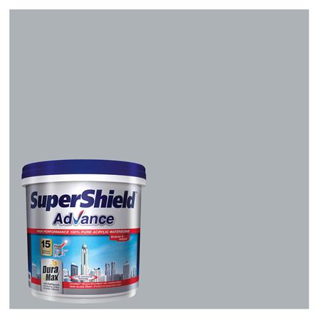 สีน้ำทาภายนอก TOA SUPERSHIELD ADVANCE 8257 สี DOLPHIN DANCE กึ่งเงา 9 ลิตร_0