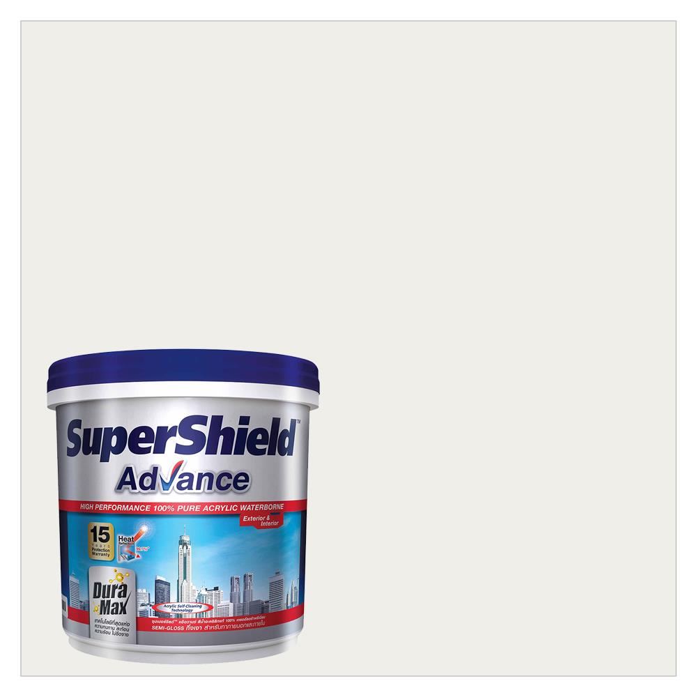 สีน้ำทาภายนอก TOA SUPERSHIELD ADVANCE #8260 สี MERCURY GREY กึ่งเงา 9 ลิตร