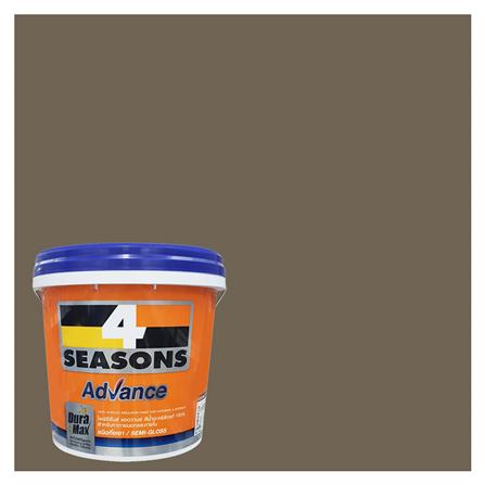 สีน้ำทาภายนอก TOA 4 SEASONS ADVANCE 8446 สี LIMESTONE POINT กึ่งเงา 2.5 แกลลอน_0
