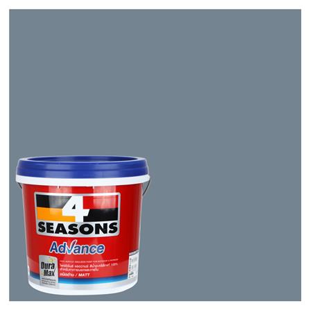 สีน้ำทาภายนอก ชนิดด้าน TOA 4 SEASONS ADVANCE 8264 สี MIRADOR 2.5 แกลลอน