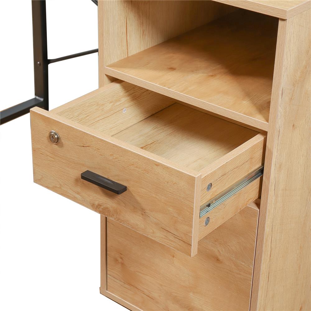 โต๊ะทำงาน FURDINI TERRY CT-1513 สี NATURAL