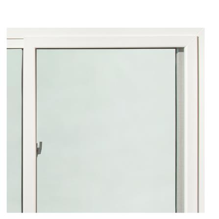หน้าต่างบานเลื่อน UPVC S-S มุ้ง HOFFEN 150X110 ซม. สีขาว_1