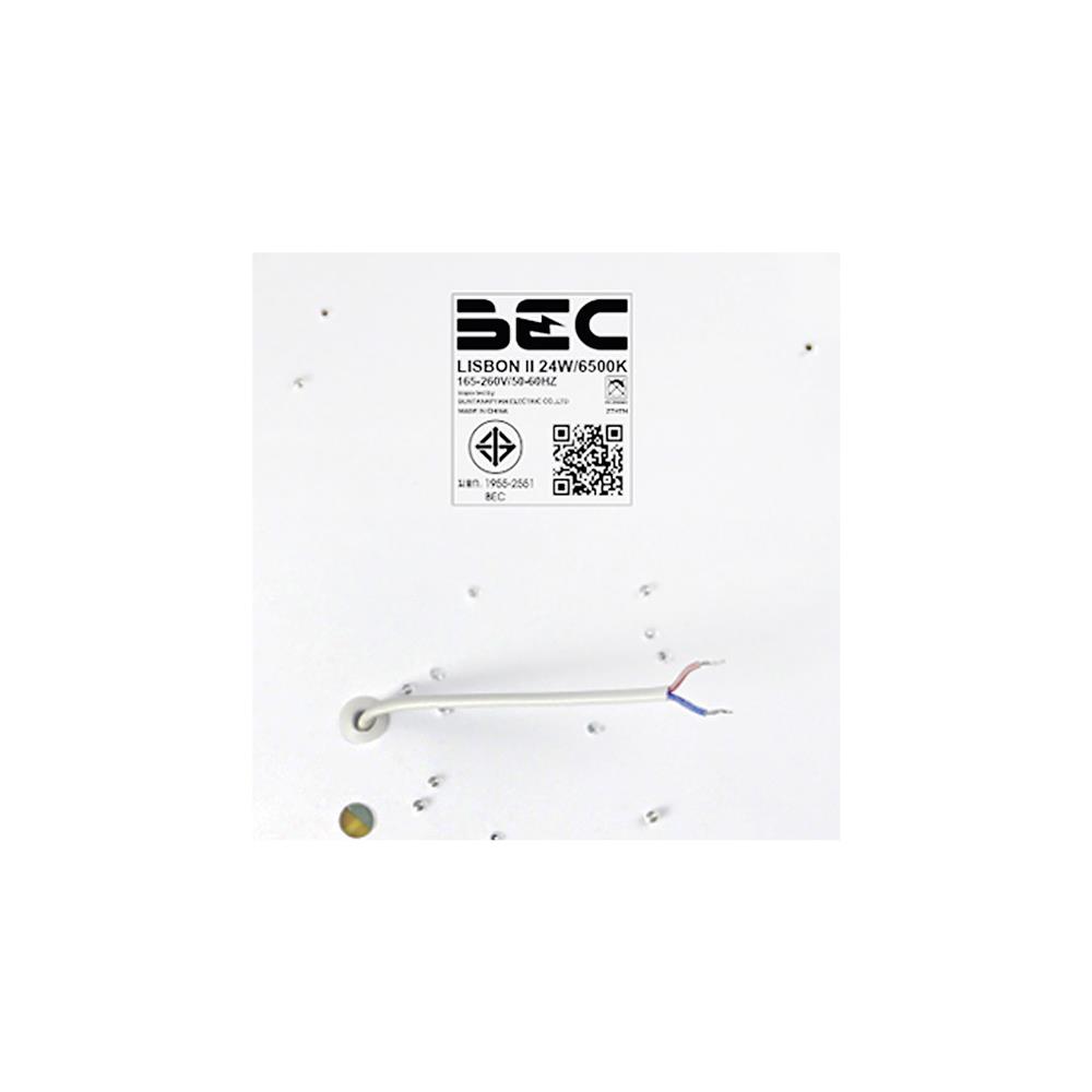 ไฟเพดาน LED BEC LISBON II 15 นิ้ว 24 วัตต์ DAYLIGHT สีขาว