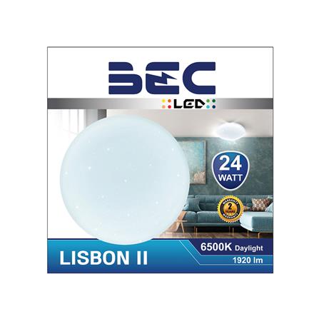 ไฟเพดาน LED BEC LISBON II 15 นิ้ว 24 วัตต์ DAYLIGHT สีขาว_2