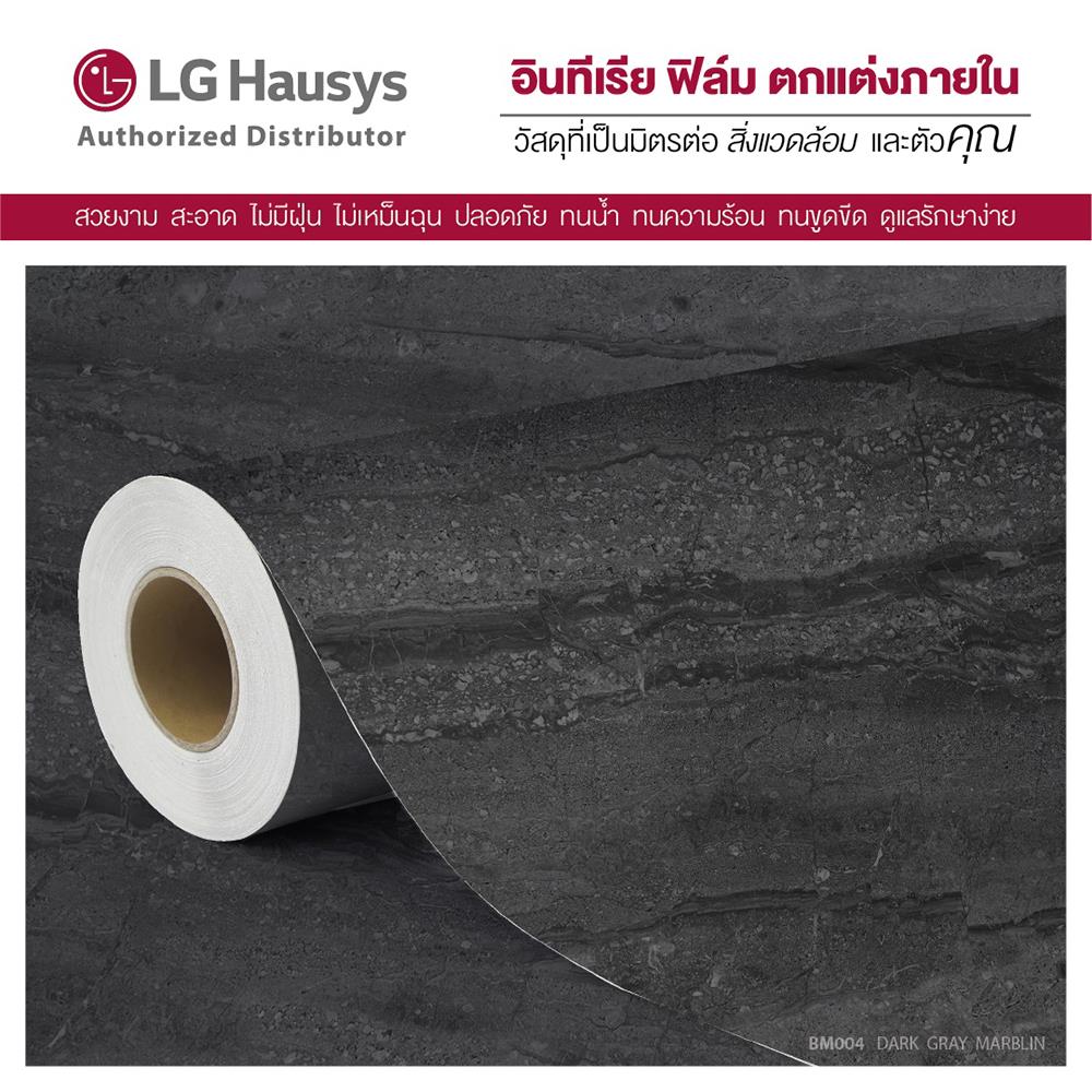 วอลล์สติ๊กเกอร์ LX HAUSYS BM004 1.22x2 ม. สีเทาเข้ม